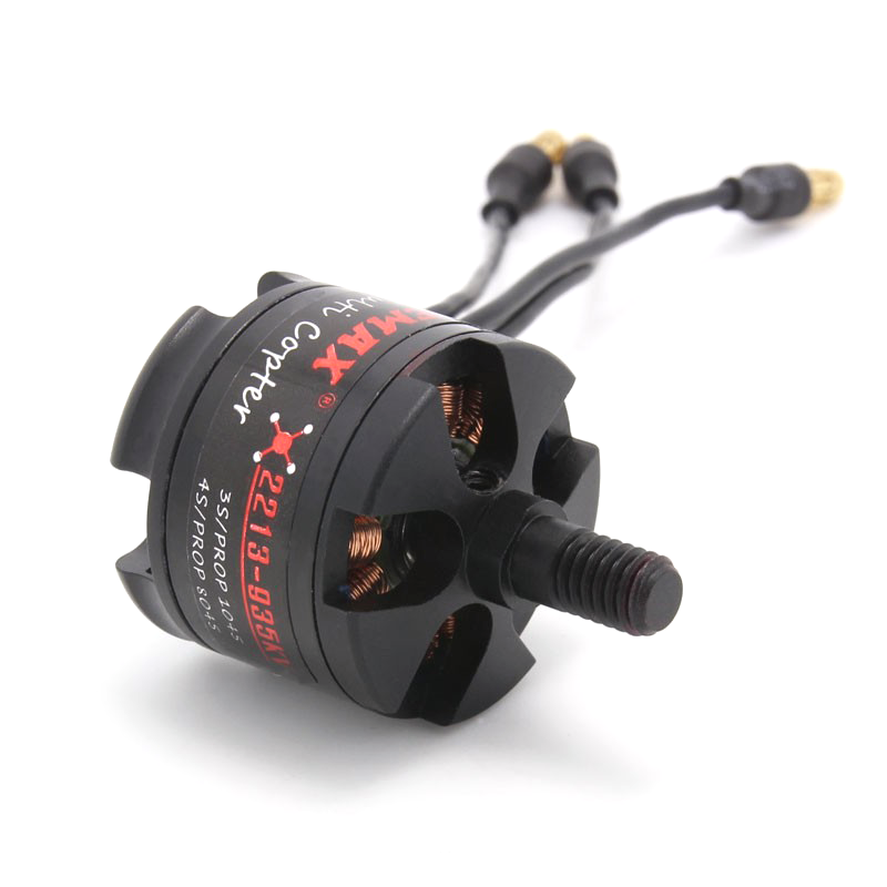 EMAX: MT2213 935KV Brushless DC Motor for Drone – Black Cap (CW) With 1045 Propeller Combo