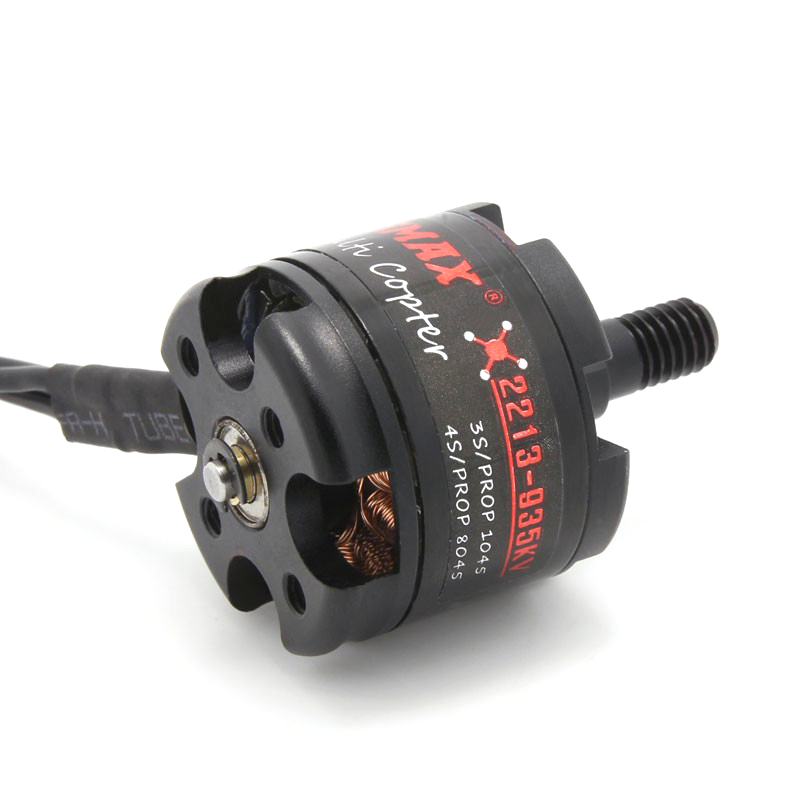 EMAX: MT2213 935KV Brushless DC Motor for Drone – Black Cap (CW) With 1045 Propeller Combo