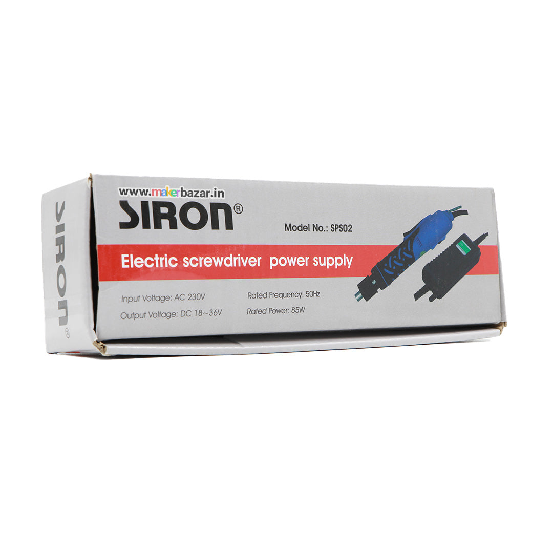 Siron: SPS02 85-Watt Power Supply for Electric Screwdriver 18-36v