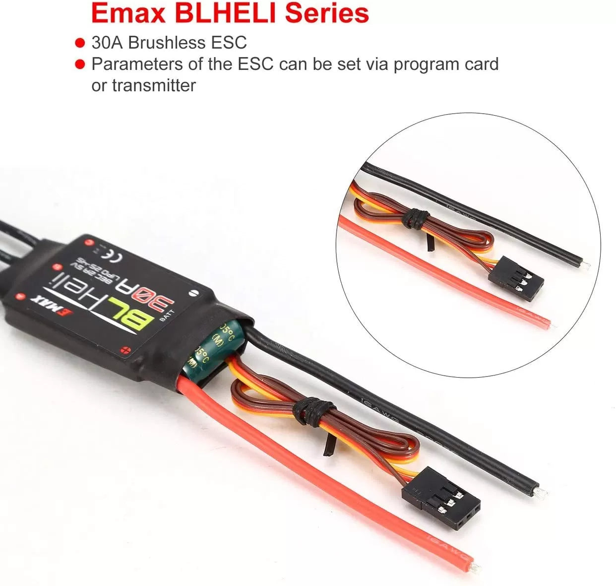 EMAX: BLHeli Series 30A ESC with Oneshot