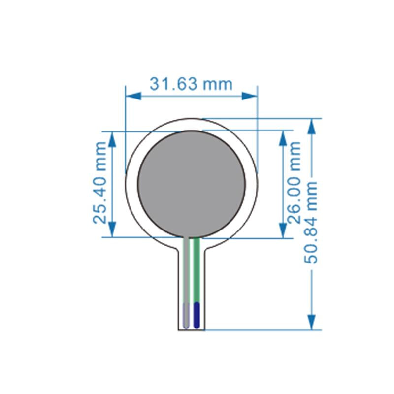 FSR 25mm Circle Force Pressure Sensor