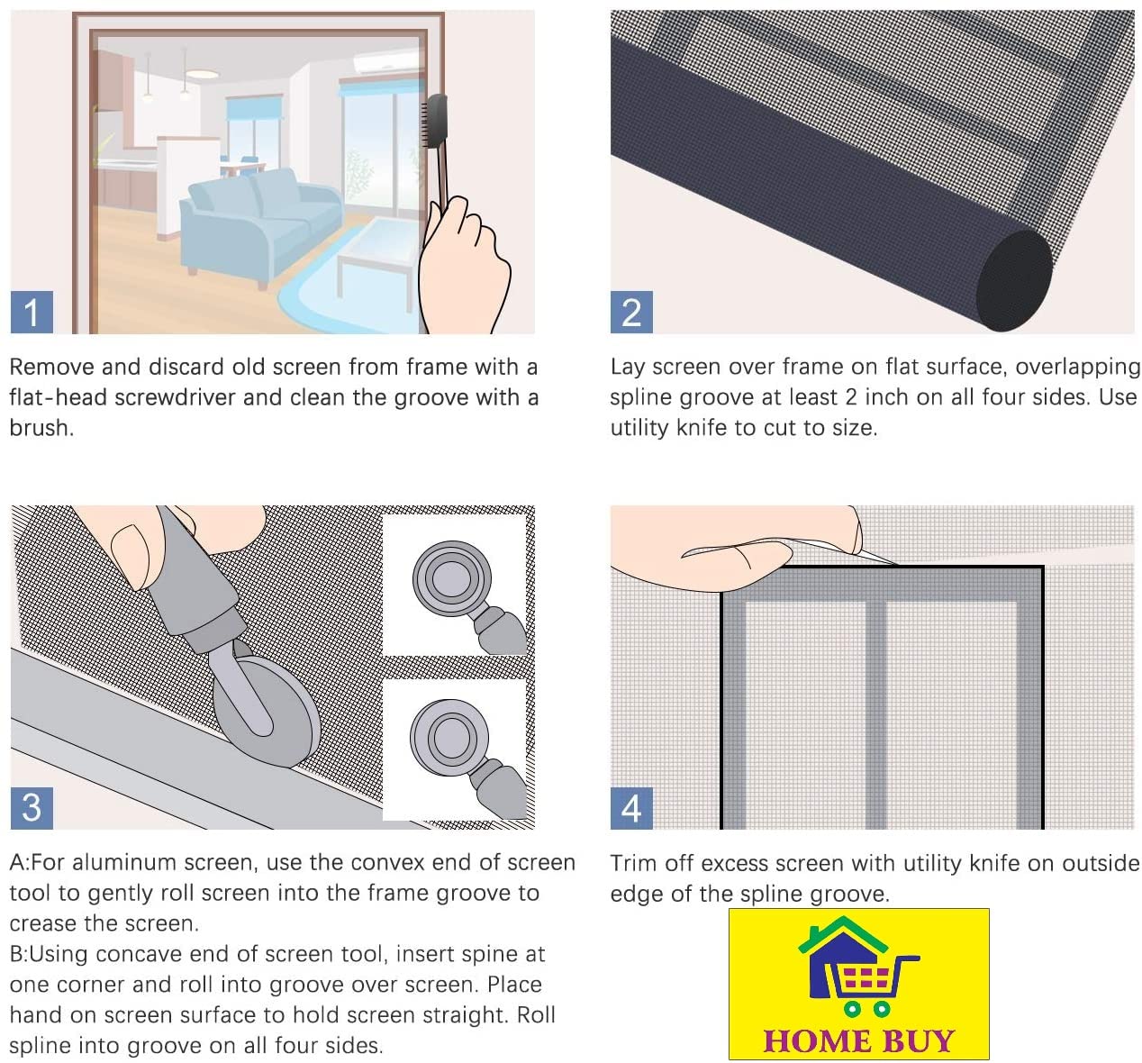 Fiberglass Mesh Net 120 GSM Width: 48inch (4ft) X 12inch (1ft).