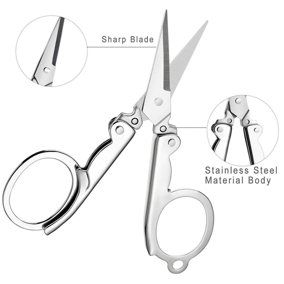 Mini Portable Folding Scissor for DIY/ Travel/ Home Use