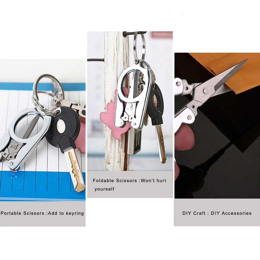 Mini Portable Folding Scissor for DIY/ Travel/ Home Use