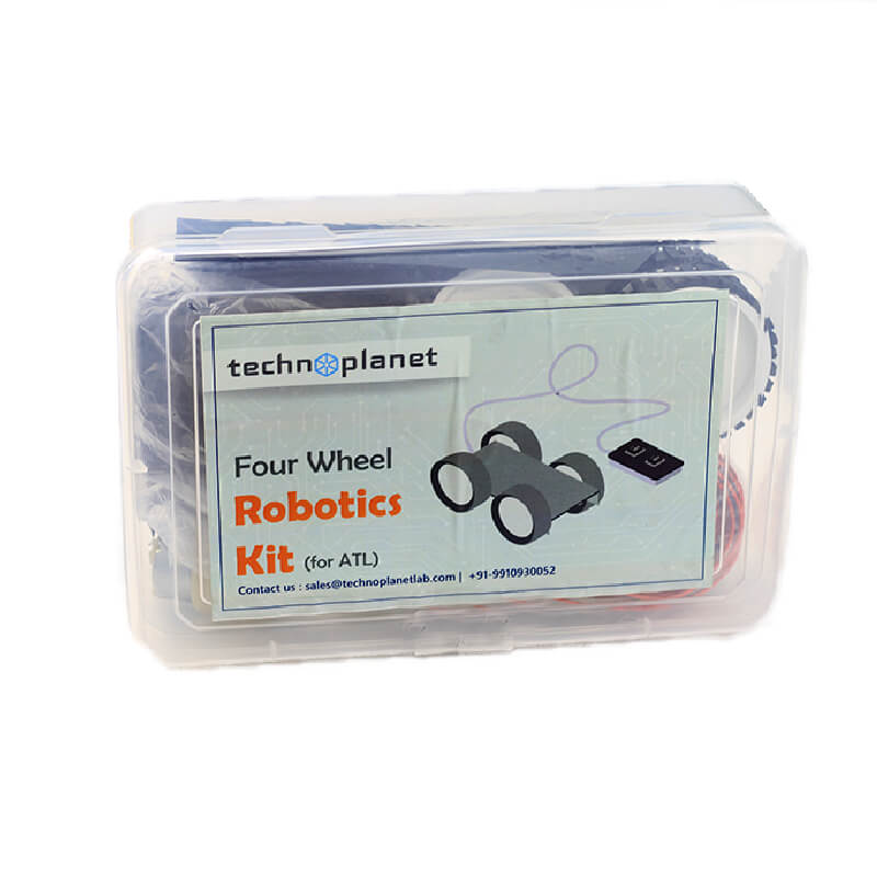 Four Wheel Chassis Smart Car Kit | Makerware