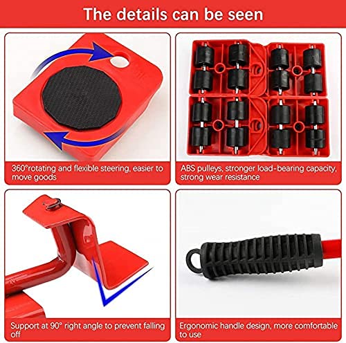 Heavy Furniture Lifter and Mover Tool Set