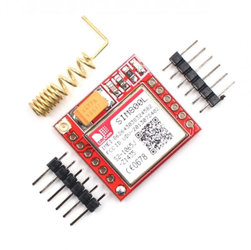 SIM800L GPRS GSM Module Core Board Quad-band TTL Serial Port with the Antenna