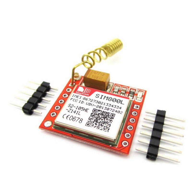 SIM800L GPRS GSM Module Core Board Quad-band TTL Serial Port with the Antenna