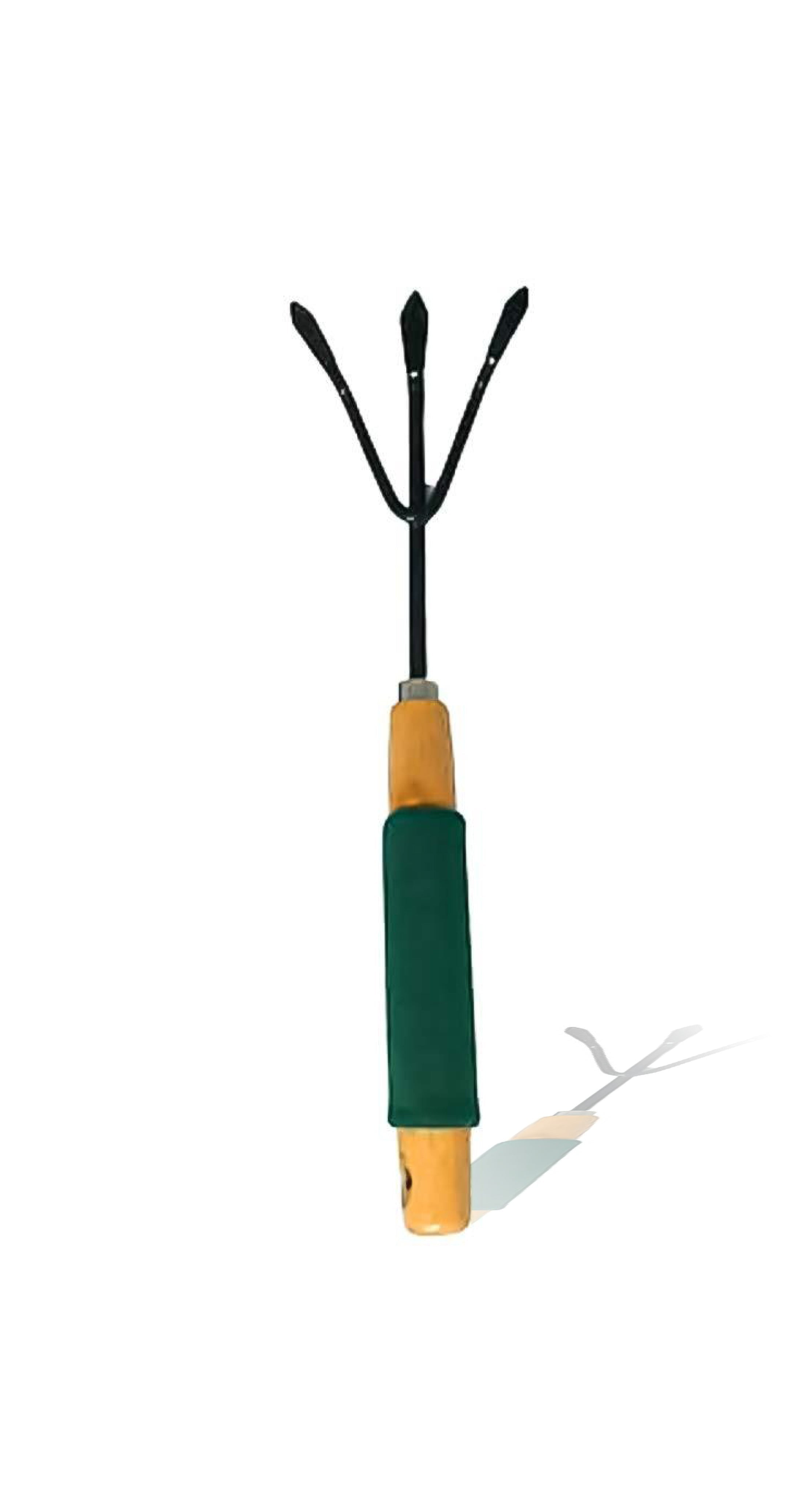 3Pcs Garden Tool Set With Wooden Handle and Foam Grip - Large