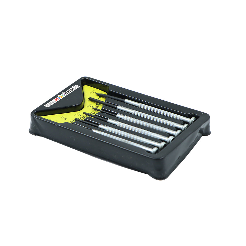 Generic: 6 pcs Precision Screwdriver Set (Metal Body)