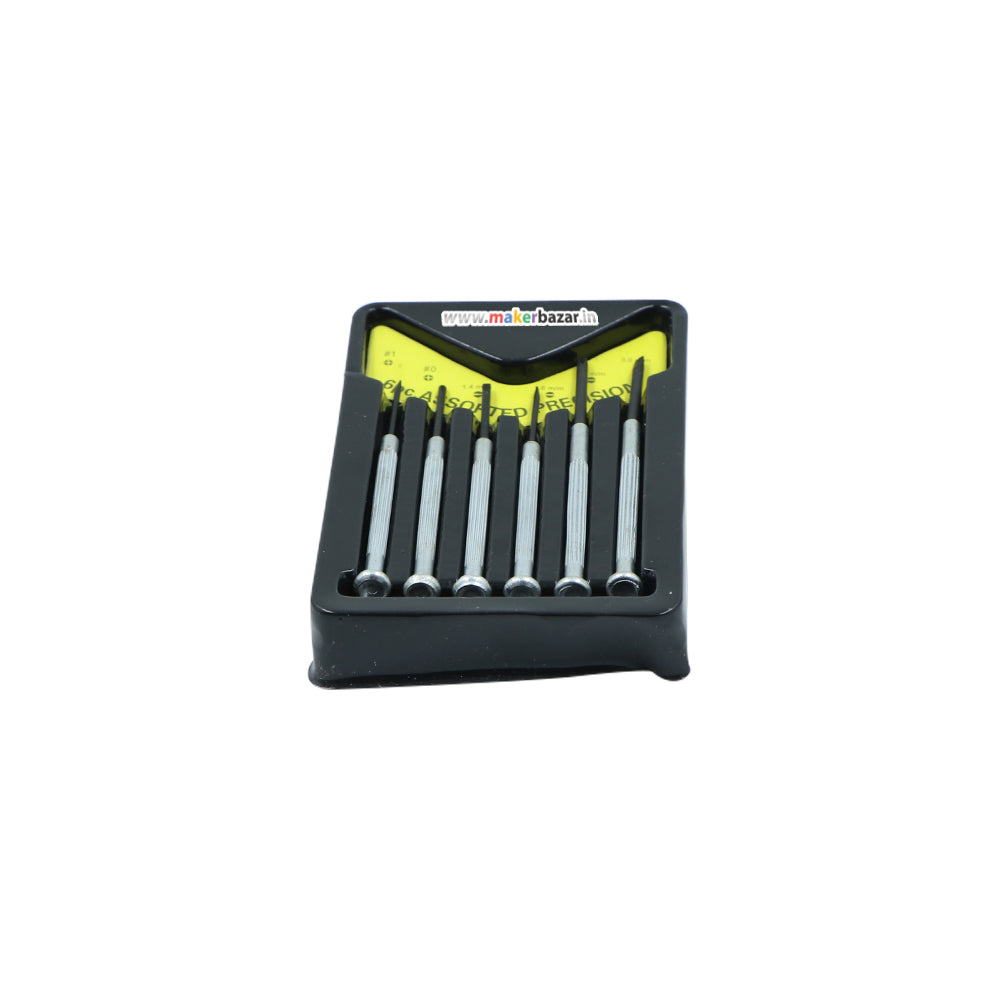 Generic: 6 pcs Precision Screwdriver Set (Metal Body)