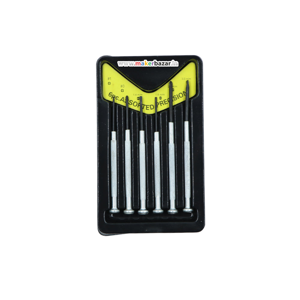 Generic: 6 pcs Precision Screwdriver Set (Metal Body)