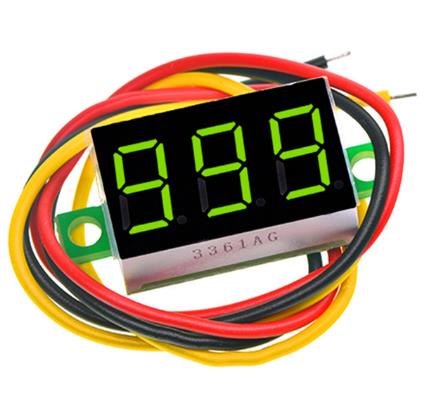 0.28in 0-100v DC Voltmeter Module Three Wire