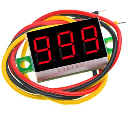 0.28in 0-100v DC Voltmeter Module Three Wire