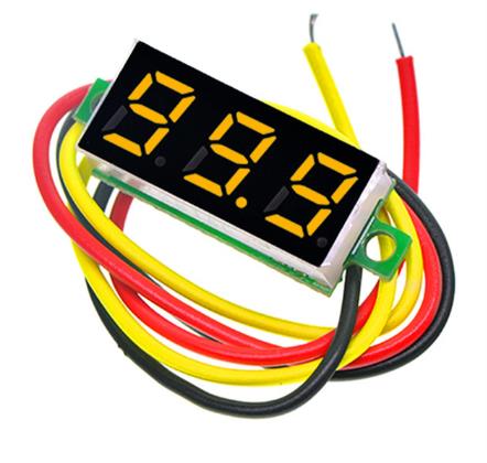 0.28in 0-100v DC Voltmeter Module Three Wire
