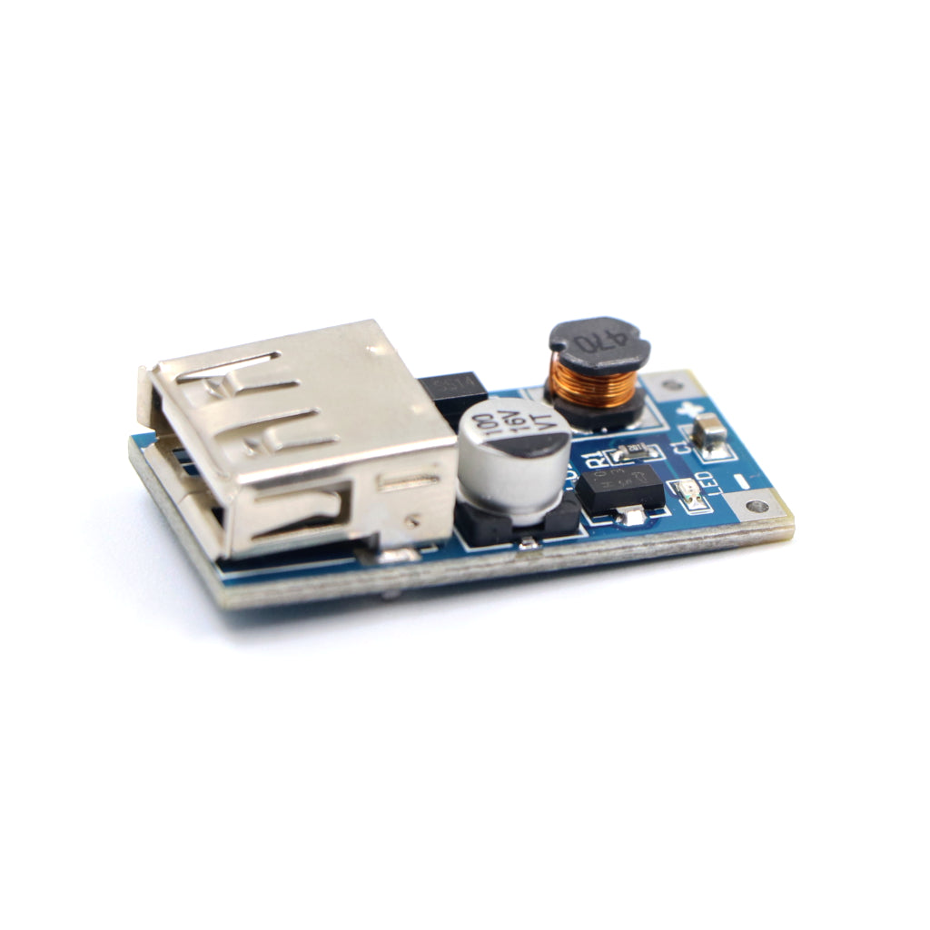 DC-DC Boost Module (0.9V~5V) to 5V 600MA USB Step-up Board 5V Output - Blue