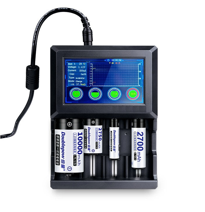 Nokoser: Touching Color Screen Intelligent Battery Charger and Tester