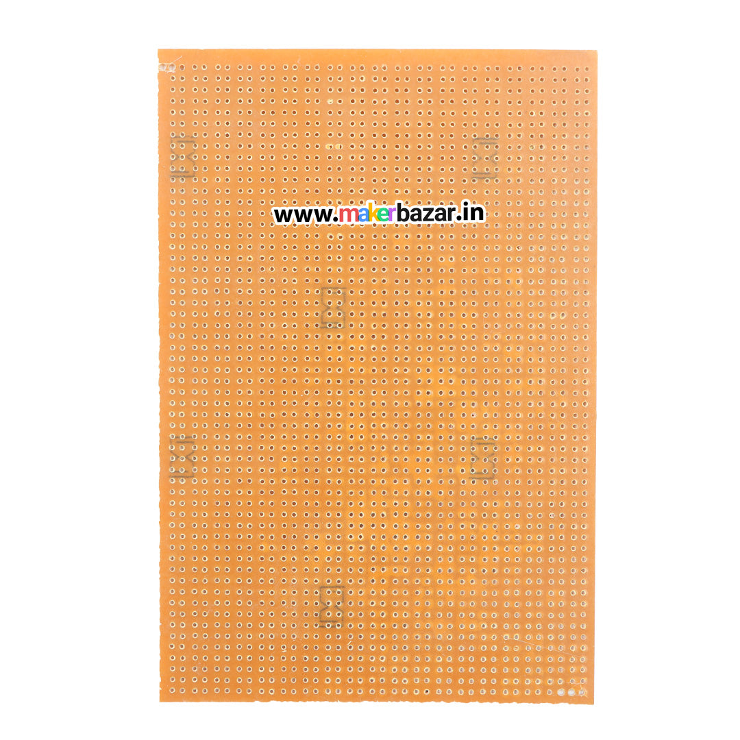 Univolt: Dot Board / Perforated Vero Board PCB Single Sided Printed Circuit Zero Board - Copper