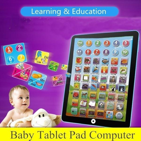 Baby Toys Laptop Tablet Learning Educational Toddler English For 1