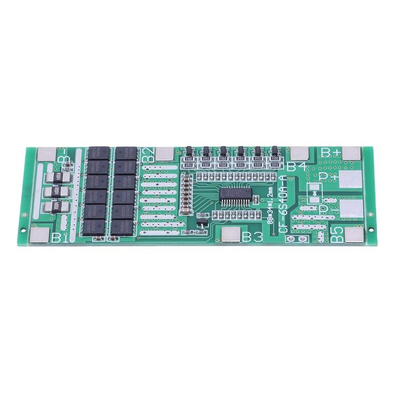24v 6S 40A 18650 Lithium Battery Protection Board