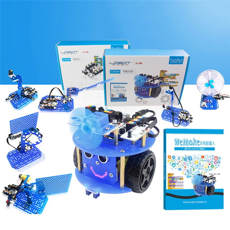 Funbot STEAM DIY Smart Programmable RC Robot Educational Kit