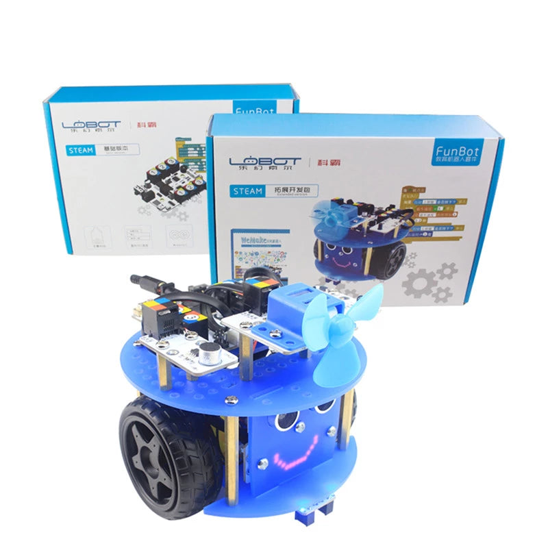 Funbot STEAM DIY Smart Programmable RC Robot Educational Kit