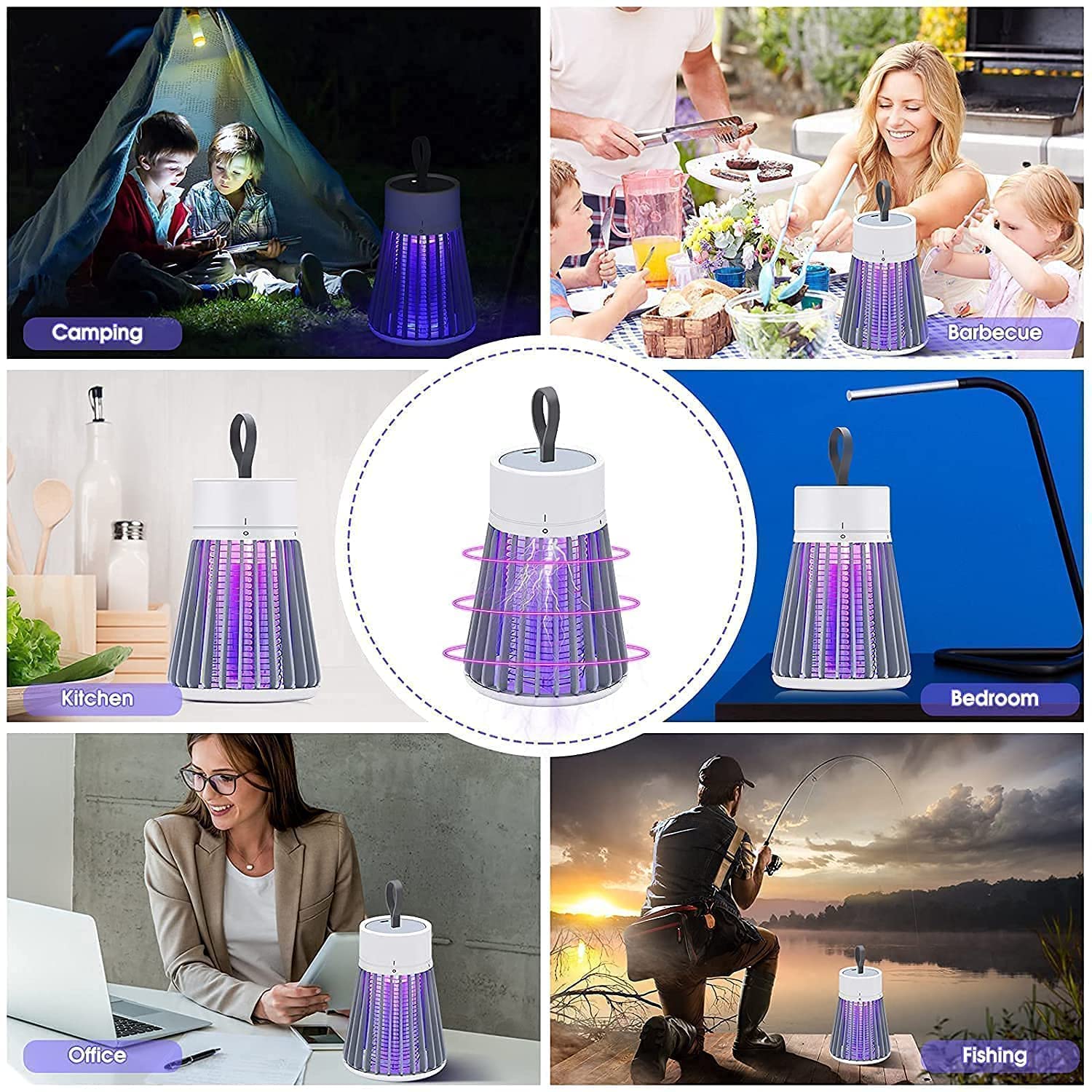 Lantern Shape USB Powerd Mosquito Killer Lamp