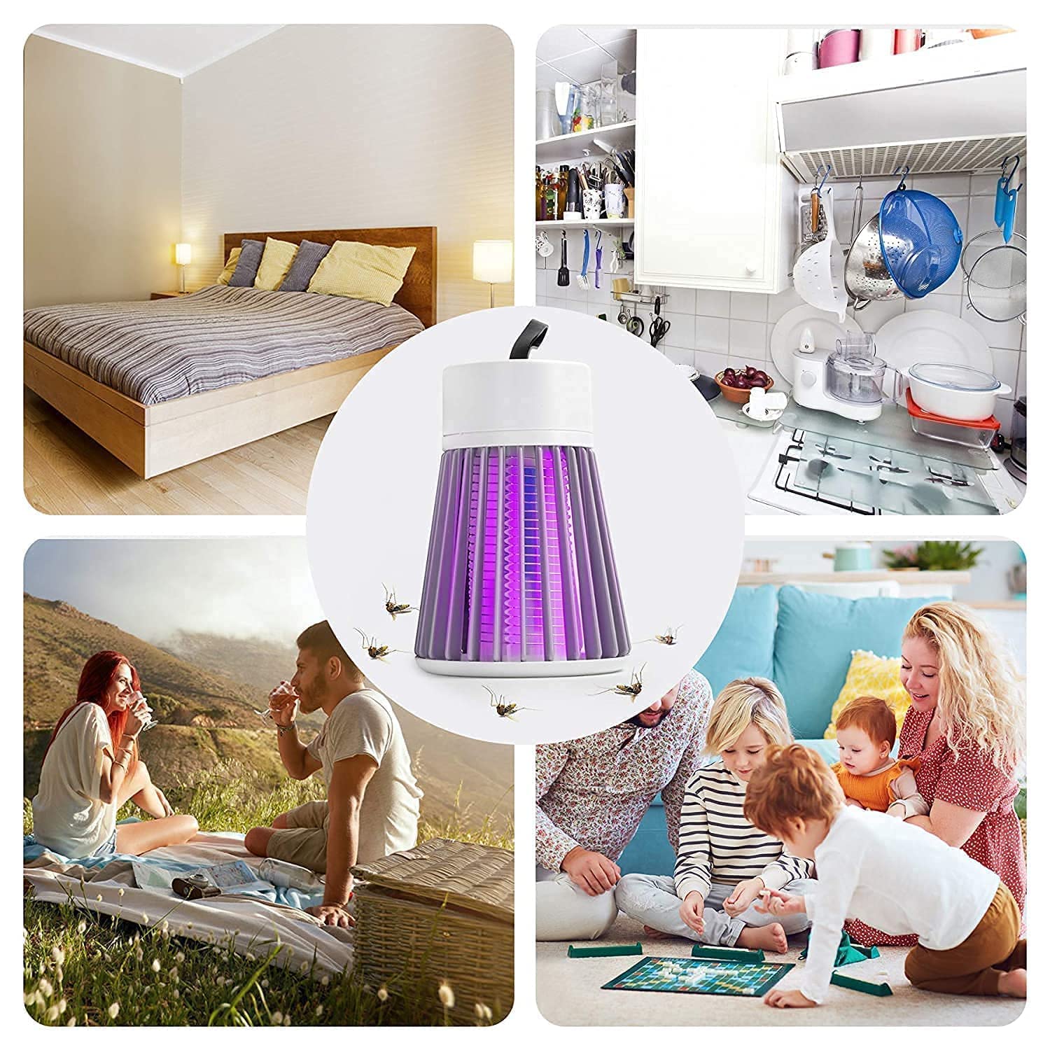 Lantern Shape USB Powerd Mosquito Killer Lamp
