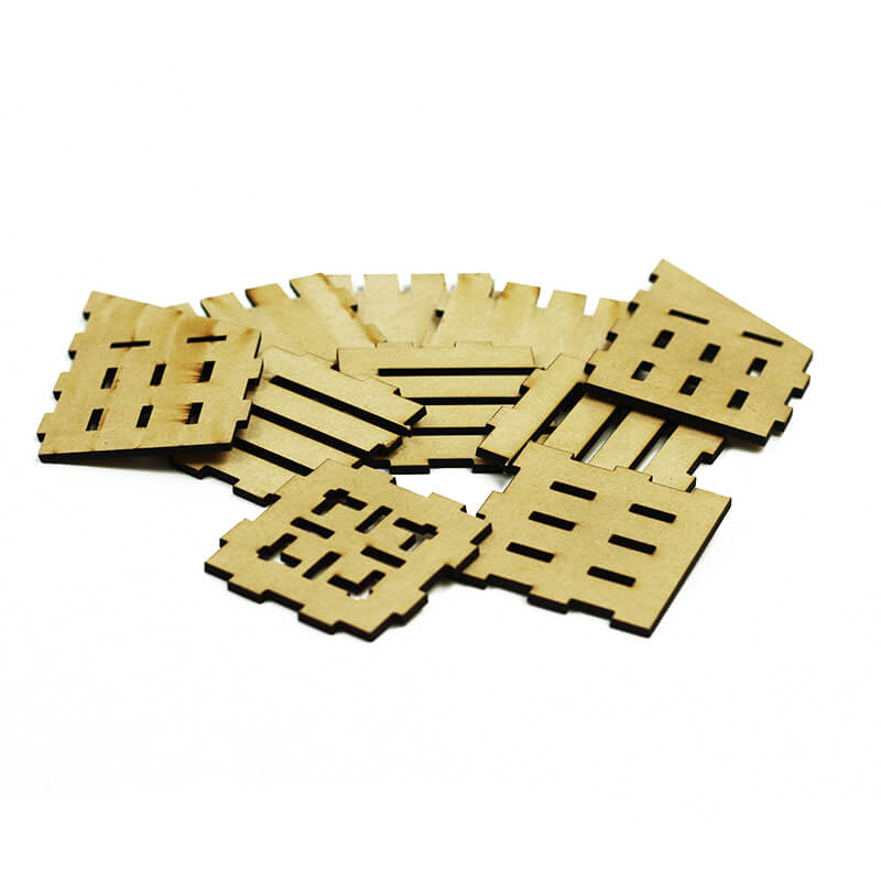 Laser Cut (MDF) Casing for Pen Stand DIY Project