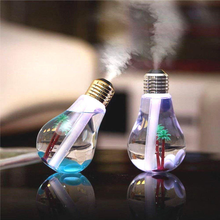 Light Bulb Design Portable Humidifer for Home Decor