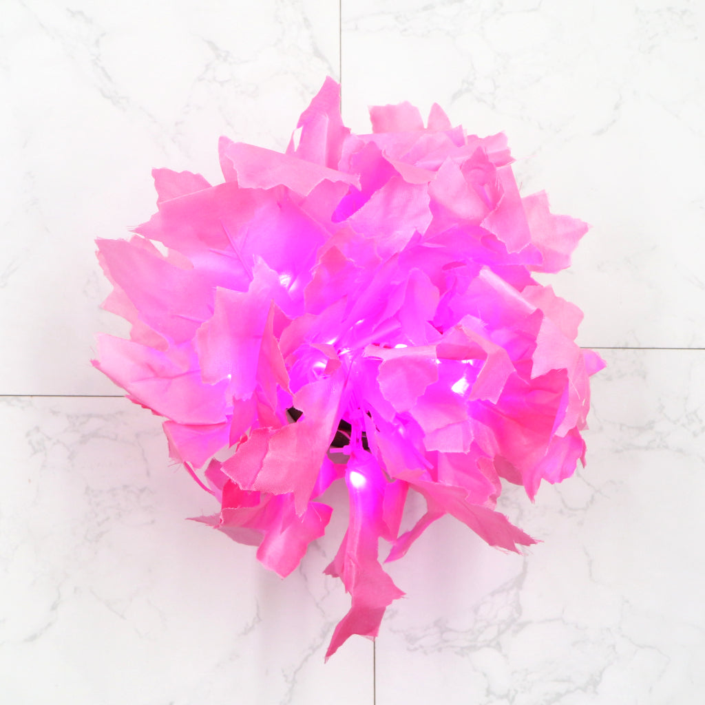 Big Pink Maple Leaf 38 LED String Fairy Lights
