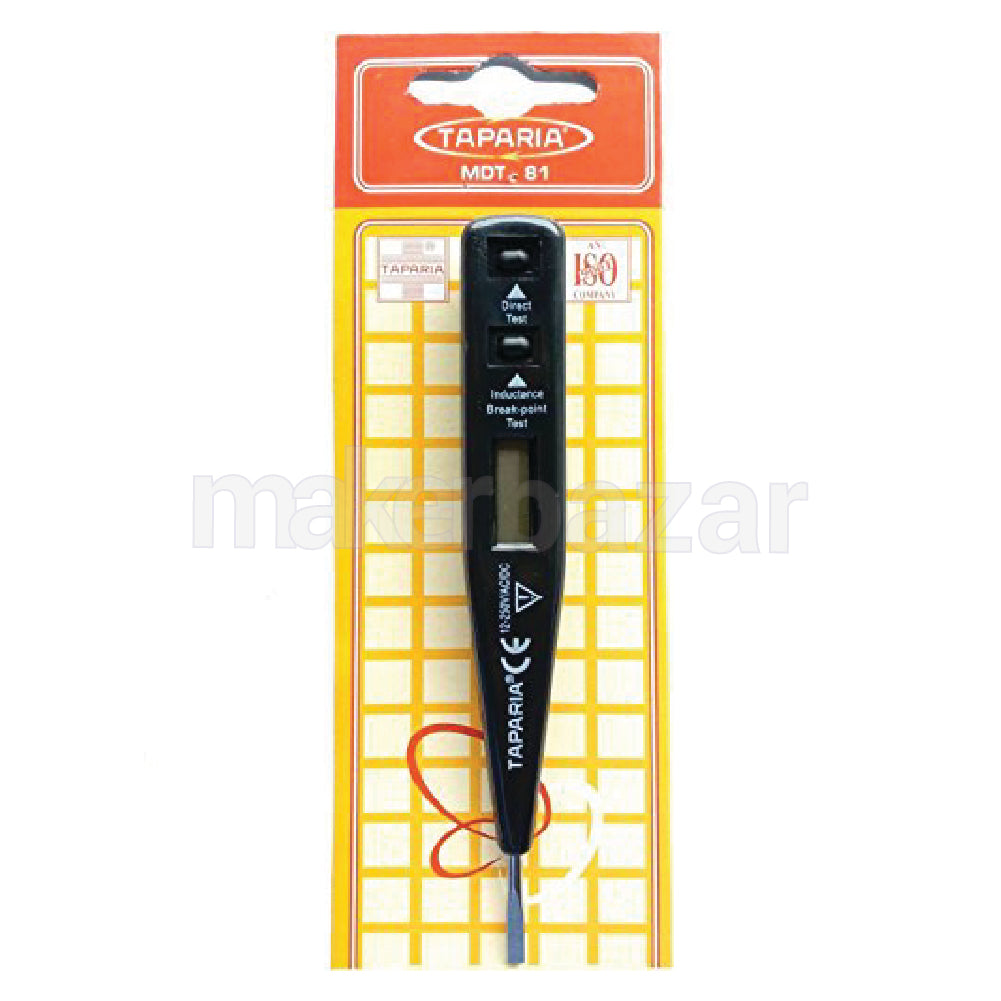 Taparia: MDT81 Multipurpose Digital Line Tester With LCD Display 130mm/5.1inch