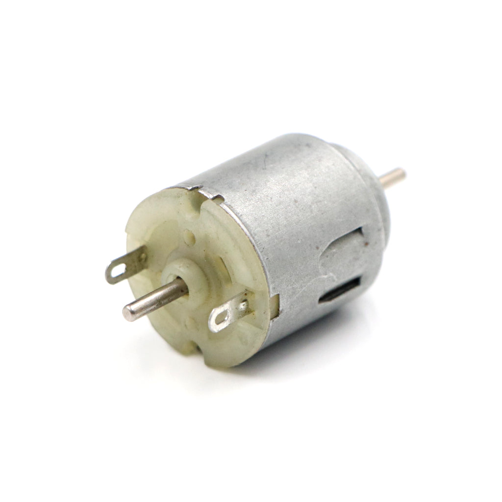 Double-Shaft Round DC Toy Motor