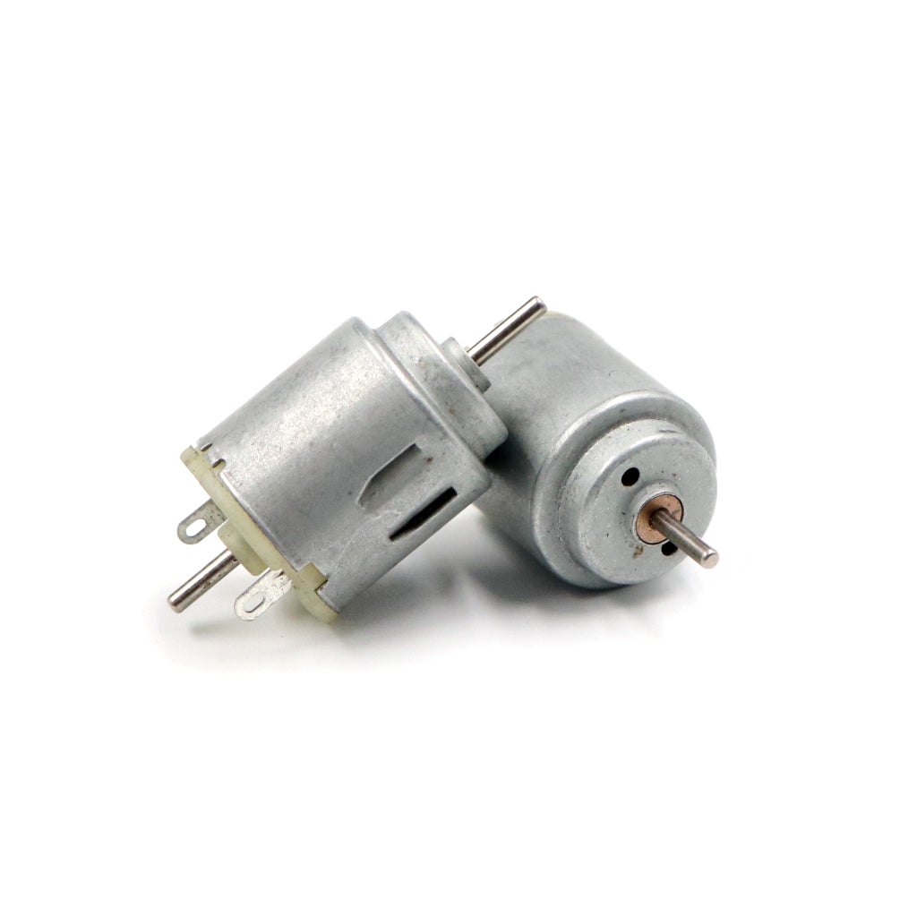 Double-Shaft Round DC Toy Motor