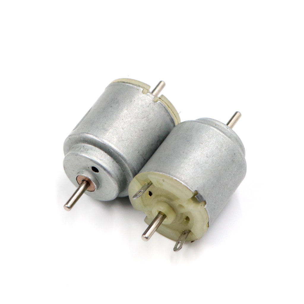 Double-Shaft Round DC Toy Motor