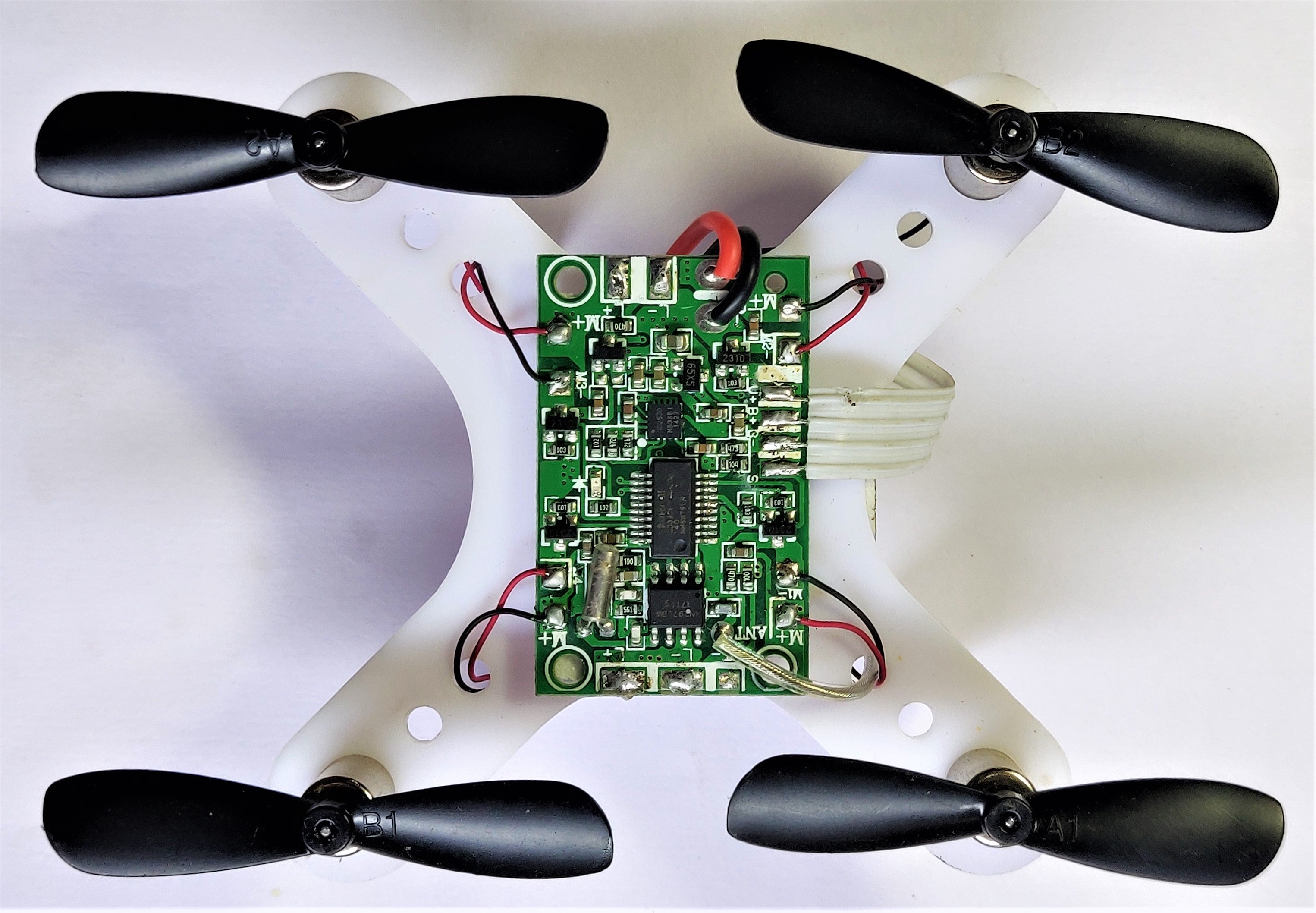 Acrylic DIY Mini Drone Kit with Remote
