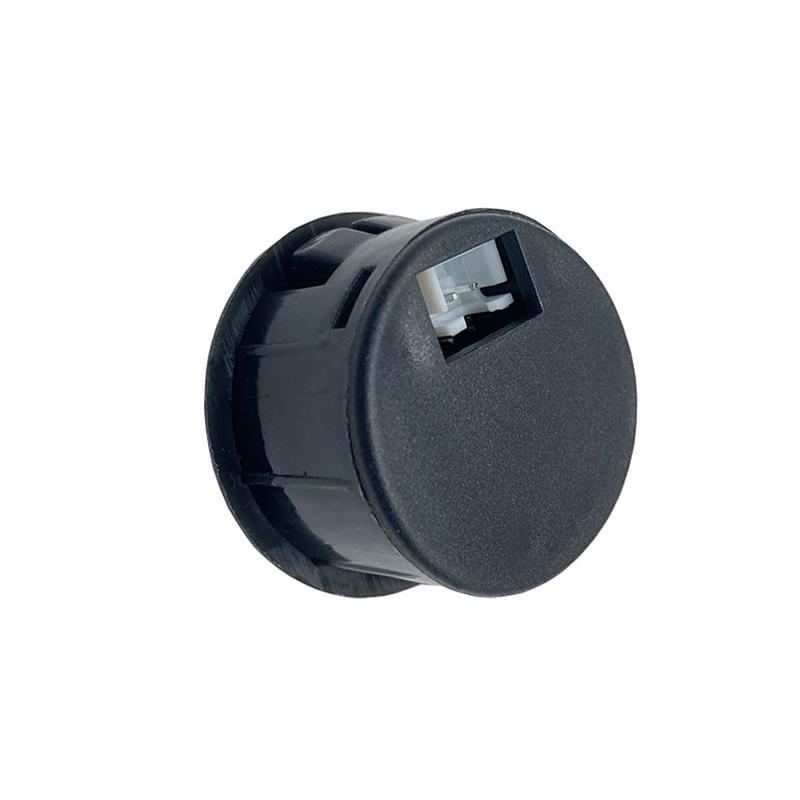 Circular Two-Wire Voltmeter DC 5-100V Round LED Display