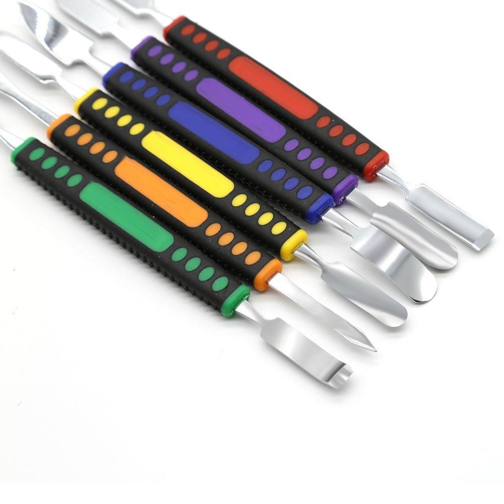 6pcs dual end metal spudger set for gadgets, tablets, mobiles & laptops