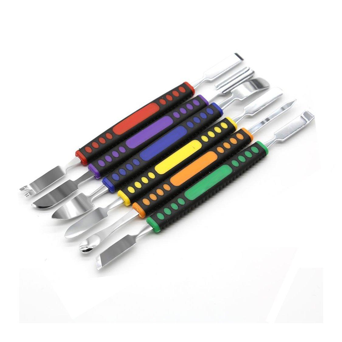6pcs dual end metal spudger set for gadgets, tablets, mobiles & laptops