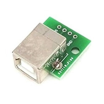 USB Type-B Connector Breakout Board