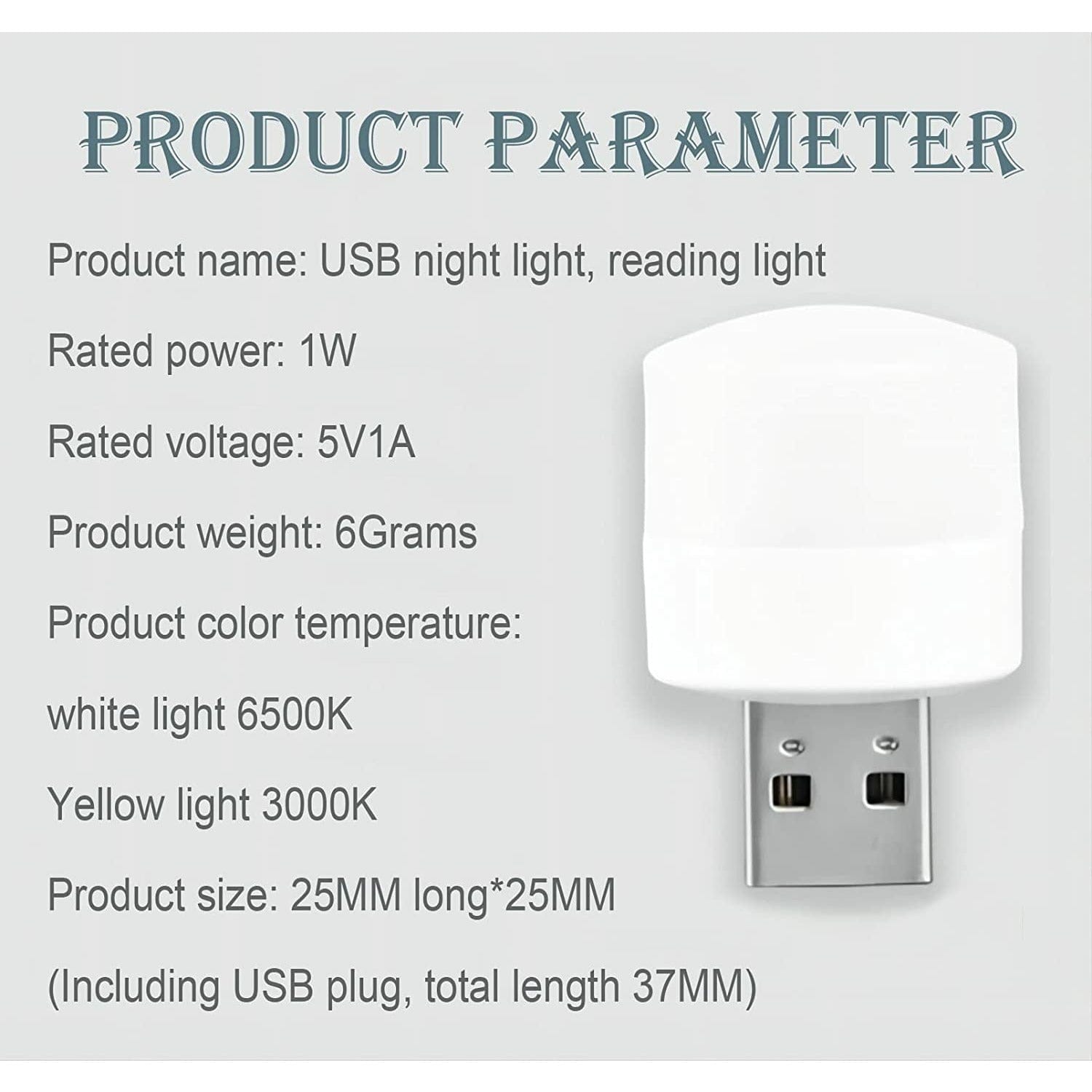 Mini USB LED Light