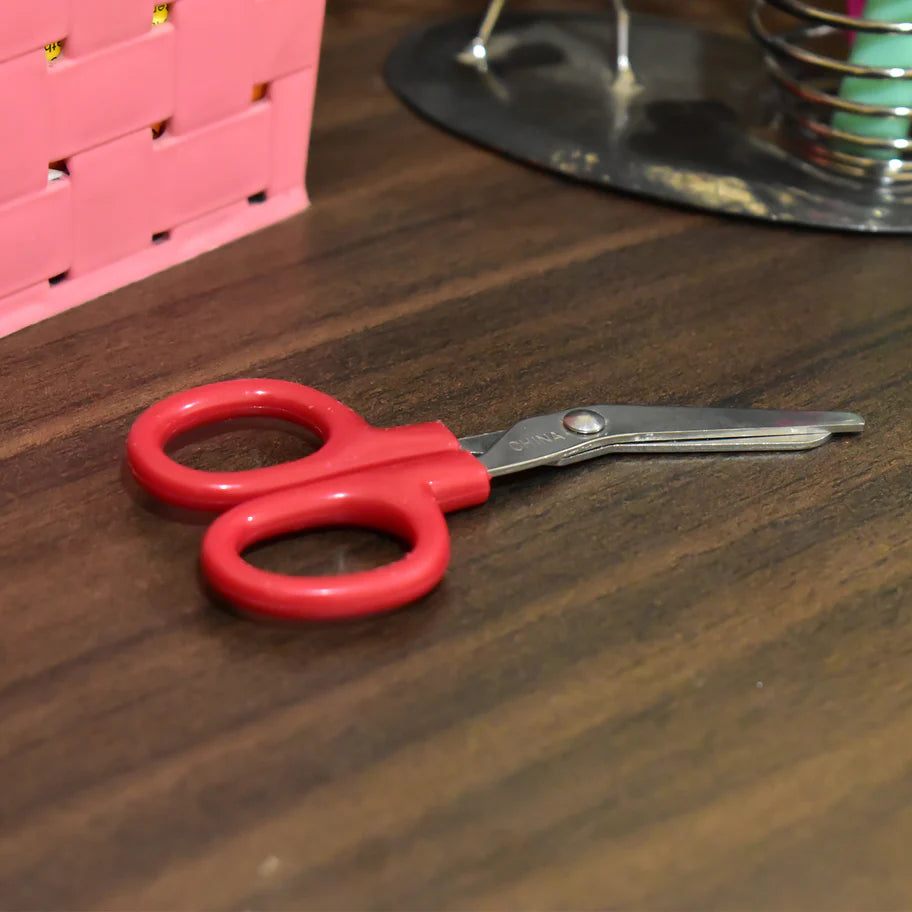 Bent Scissor for Cutting & Designing Purposes - Small