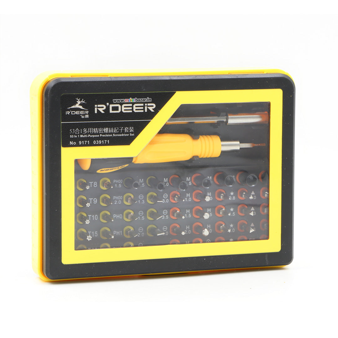 53 in 1 Multifunctional Precision Screwdriver Set for Mobile/PC/Tablet