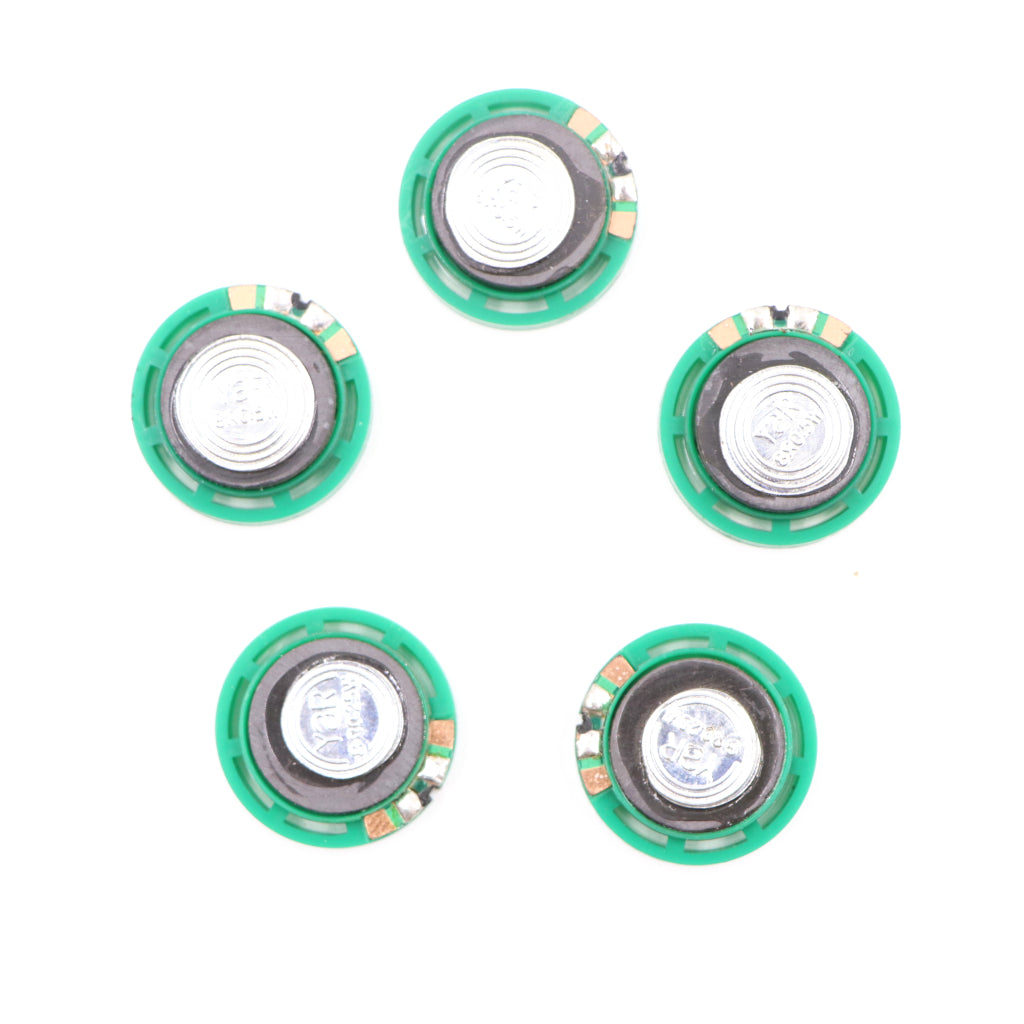 29mm Mini Mylar Miniature Speaker Plastic Toy Speaker Green/Black