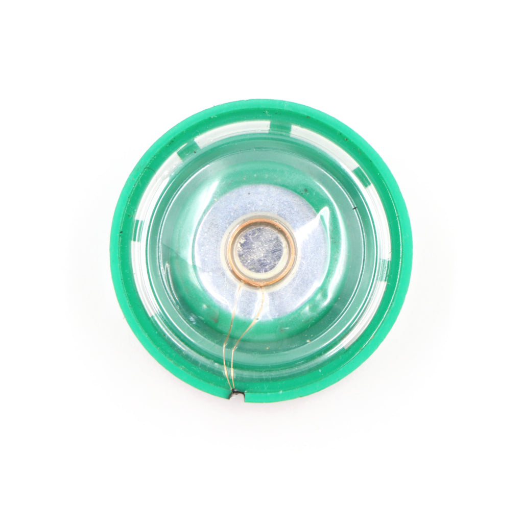 29mm Mini Mylar Miniature Speaker Plastic Toy Speaker Green/Black