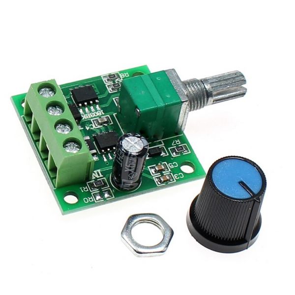PWM DC Motor Speed Controller 1.8V/3V/5V/6V/12V - 2A