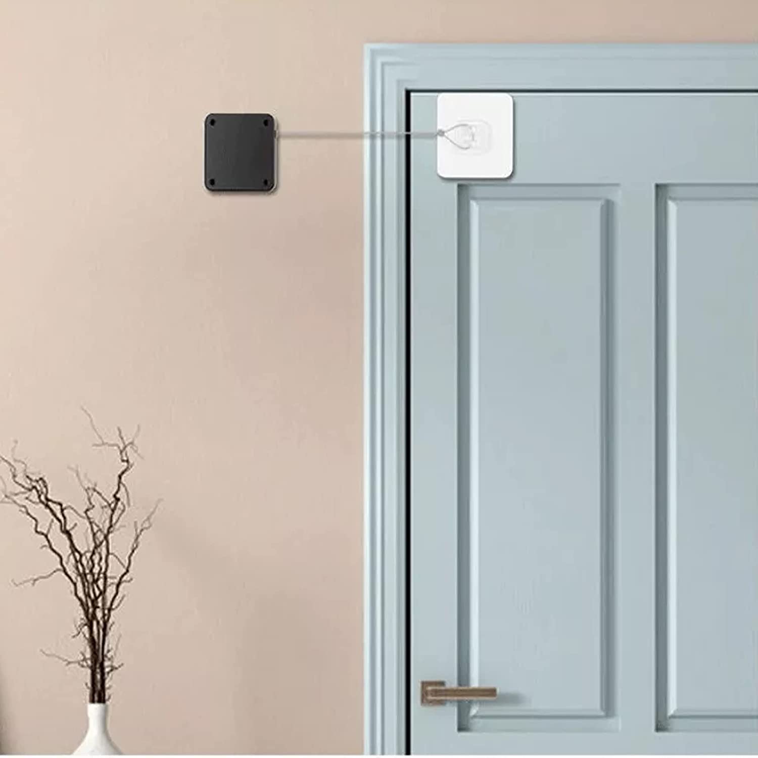 Punch-Free Automatic Door Closer