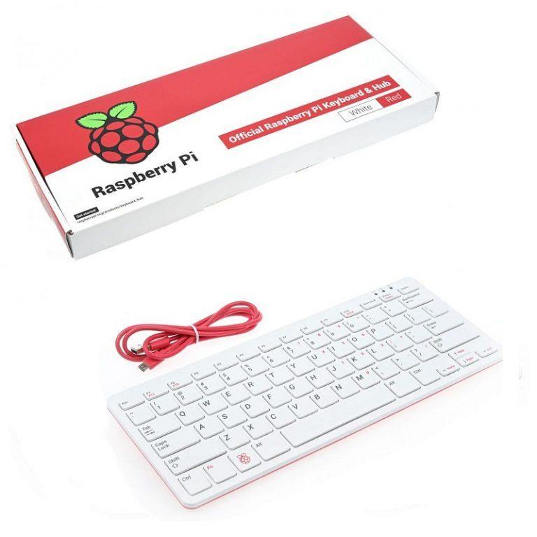 Raspberry Pi Official Keyboard - Red/White