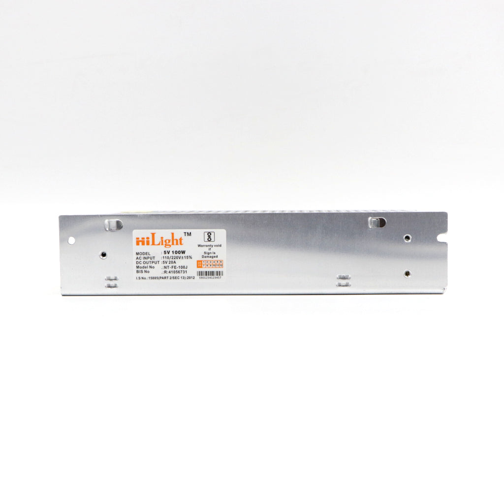 SMPS 5V 20A 100W DC Switch Mode Power Supply for LED Strips