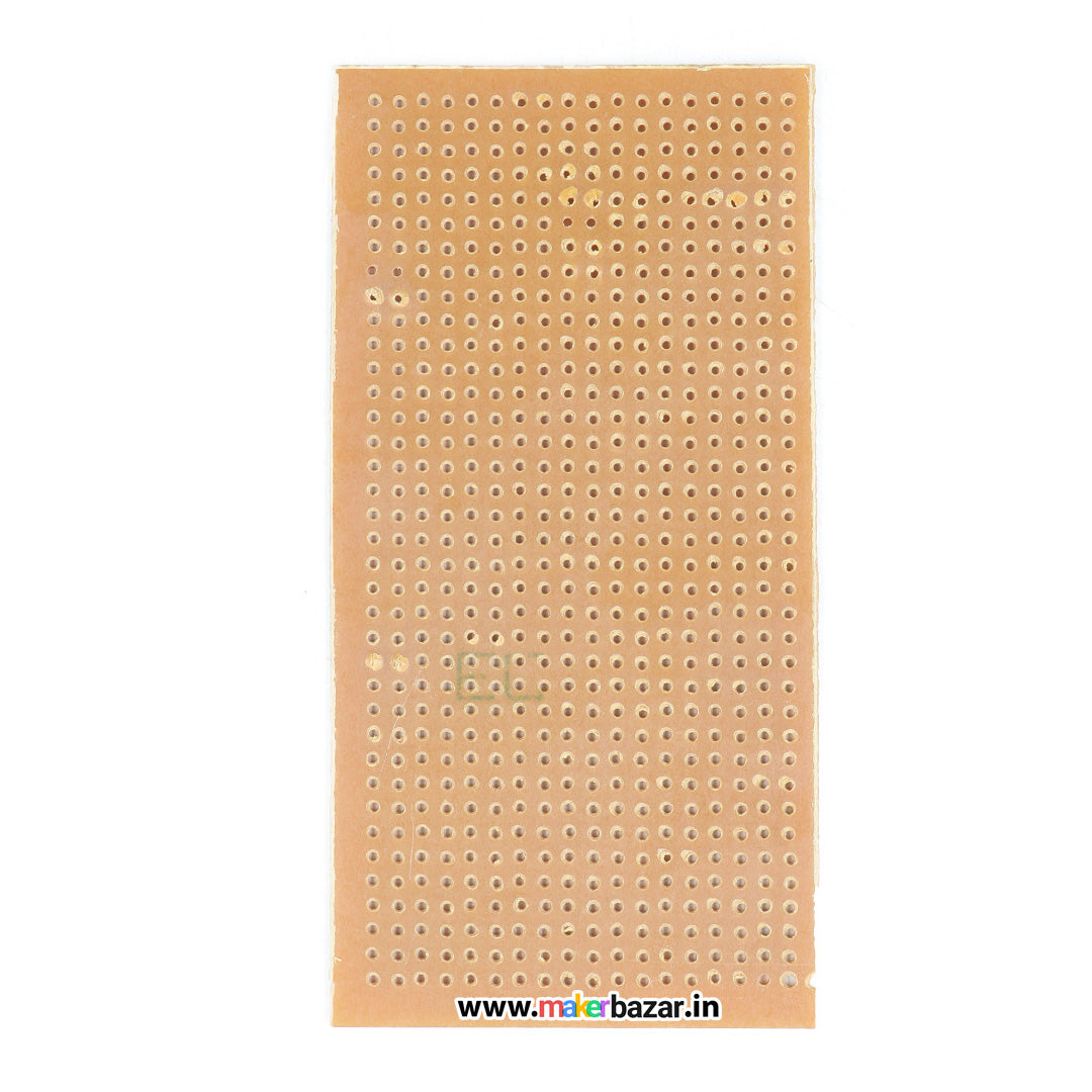 Univolt: Dot Board / Perforated Vero Board PCB Single Sided Printed Circuit Zero Board - Copper